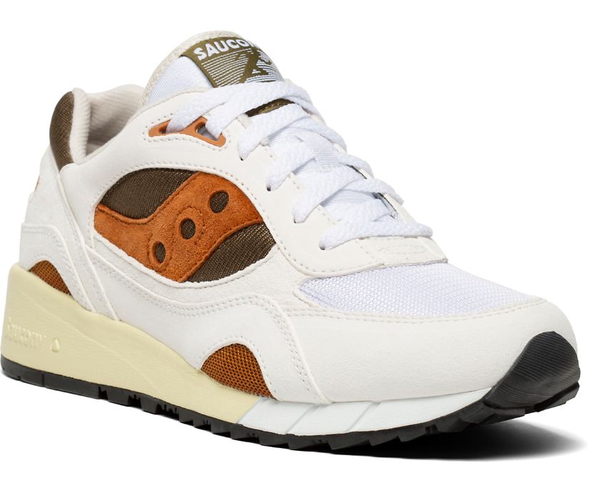 Saucony Shadow 6000 Women's Originals White / Khaki | AU 077NWYB